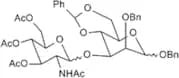 3-O-(2-Acetamido-3,4,6-tri-O-acetyl-2-deoxy-D-glucopyranosyl)-1,2-di-O-benzyl-4,6-O-benzylidene-D-…