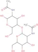 2-Acetamido-4-O-(2-acetamido-2-deoxy-a-D-glucopyranosyl)-2-deoxy-D-galactopyranose