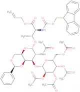 O-[2-Acetamido-4,6-O-benzylidene-2-deoxy-3-O-(2,3,4,6-tetra-O-acetyl-b-D-galactopyranosyl)-a-D-gal…