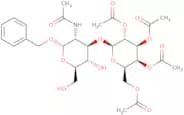 Benzyl 2-acetamido-2-deoxy-3-O-(2,3,4,6-tetra-O-acetyl-b-D-galactopyranosyl)-a-D-glucopyranoside