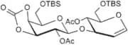 3,2'-Di-O-acetyl-3',4'-O-carbonyl-6,6'-di-O-tert-butyldimethylsilyl-lactal