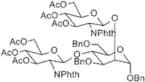 4,6-Di-O-(3,4,6-tri-O-acetyl-2-deoxy-2-phthalimido b-D-glucopyranosyl)-1,3-6-tri-O-benzyl-a-D-mann…