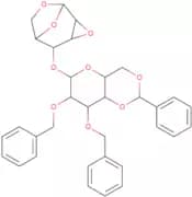 1,6:2,3-Dianhydro-4-O-(2,3-di-O-benzyl-4,6-O-benzylidene-b-D-glucopyranosyl)-b-D-mannopyranose