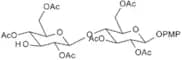 4-Methoxyphenyl 2,3,6-O-acetyl-4-O-(2,4,6-tri-O-acetyl-β-D-galactopyranosyl)-β-D-glucopyranoside