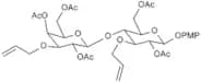 4-Methoxyphenyl 2,6-di-O-acetyl-4-O-[2,4,6-tri-O-acetyl-3-O-allyl-β-D-galactopyranosyl]-3-O-allyl-…