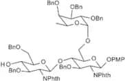 4-Methoxyphenyl 4-O-(3,6-di-O-benzyl-2-deoxy-2-phthalimido-β-D-glucopyranosyl)-3-O-benzyl-6-O-(2,3…