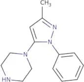 1-(3-Methyl-1-phenyl-5-pyrazolyl)piperazine