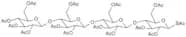 1,2,3,6-Tetra-O-acetyl-4-O-{2,3,6-tri-O-acetyl-4-O-[2,3,6-tri-O-acetyl-4-O-(2,3,4,6-tetra-O-acetyl…