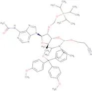 N-Acetyl-5'-O-DMT-2'-O-[[[tris(1-methylethyl)silyl]oxy]methyl]-adenosine 3'-CE phosphoramidite