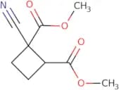 1,2-Dimethyl 1-cyanocyclobutane-1,2-dicarboxylate