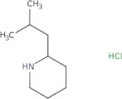 2-(2-Methylpropyl)piperidine hydrochloride