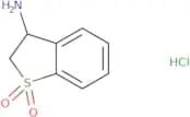 2,3-Dihydro-benzo[b]thiophen-3-amine 1,1-dioxide hydrochloride