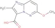 6-Methoxy-2-methylimidazo[1,2-b]pyridazine-3-carboxylic acid