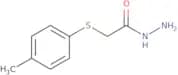 2-[(4-Methylphenyl)sulfanyl]acetohydrazide