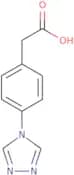 2-[4-(4H-1,2,4-Triazol-4-yl)phenyl]acetic acid
