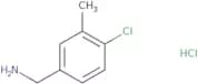 (4-Chloro-3-methylphenyl)methanamine hydrochloride