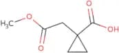 1-(2-Methoxy-2-oxoethyl)cyclopropane-1-carboxylic acid