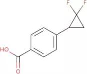 4-(2,2-Difluorocyclopropyl)benzoic acid