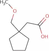 2-[1-(Methoxymethyl)cyclopentyl]acetic acid