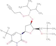 5'-O-tert-Butyldimethylsilyl-D3-thymidine 3'-CE phosphoramidite