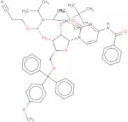N4-Benzoyl-2'-O-tert-butyldimethylsilyl-5'-O-MMT-cytidine 3'-CE phosphoramidite