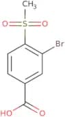 3-Bromo-4-(methylsulfonyl)benzoic acid