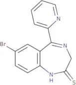 7-Bromo-5-(pyridin-2-yl)-1,3-dihydro-2H-1,4-benzodiazepine-2-thione