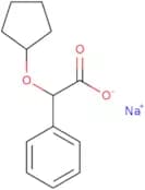 2-(Cyclopentyloxy)-2-phenylacetic acid, sodium salt