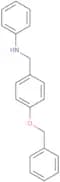 N-{[4-(Benzyloxy)phenyl]methyl}aniline