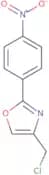4-(Chloromethyl)-2-(4-nitrophenyl)-1,3-oxazole