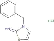 3-Benzyl-2,3-dihydro-1,3-thiazol-2-imine hydrochloride