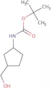 tert-Butyl N-[(1S,3R)-3-(hydroxymethyl)cyclopentyl]carbamate