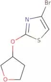 4-Bromo-2-(oxolan-3-yloxy)-1,3-thiazole