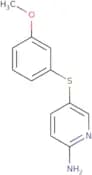 5-[(3-Methoxyphenyl)sulfanyl]pyridin-2-amine