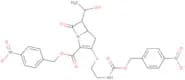 (4-Nitrophenyl)methyl (5R)-6-[(1R)-1-hydroxyethyl]-3-[2-[(4-nitrophenyl)methoxycarbonylamino]ethyl…