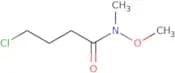 4-Chloro-N-methoxy-N-methylbutanamide