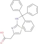 2-(Tritylamino)-4-thiazolylacetic acid