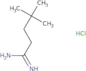 4,4-Dimethylpentanimidamide hydrochloride