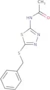 Acetamido-5-benzylthio-1,3,4-thiadiazole