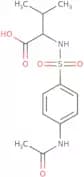 2-(4-Acetamidobenzenesulfonamido)-3-methylbutanoic acid