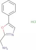 (5-Phenyl-1,3-oxazol-2-yl)methanamine hydrochloride