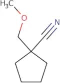 1-(Methoxymethyl)cyclopentane-1-carbonitrile
