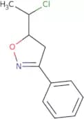 5-(1-Chloroethyl)-3-phenyl-4,5-dihydro-1,2-oxazole