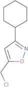 5-(Chloromethyl)-3-cyclohexylisoxazole