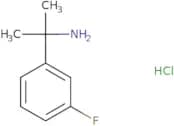 2-(3-Fluorophenyl)propan-2-amine hydrochloride