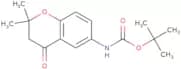 tert-Butyl N-(2,2-dimethyl-4-oxo-3,4-dihydro-2H-1-benzopyran-6-yl)carbamate