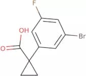 1-(3-Bromo-5-fluorophenyl)cyclopropane-1-carboxylic acid