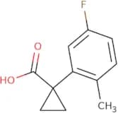 1-(5-Fluoro-2-methylphenyl)cyclopropane-1-carboxylic acid