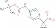 1-(4-{[(tert-Butoxy)carbonyl]amino}phenyl)cyclopropane-1-carboxylic acid