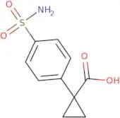 1-(4-Sulfamoylphenyl)cyclopropane-1-carboxylic acid